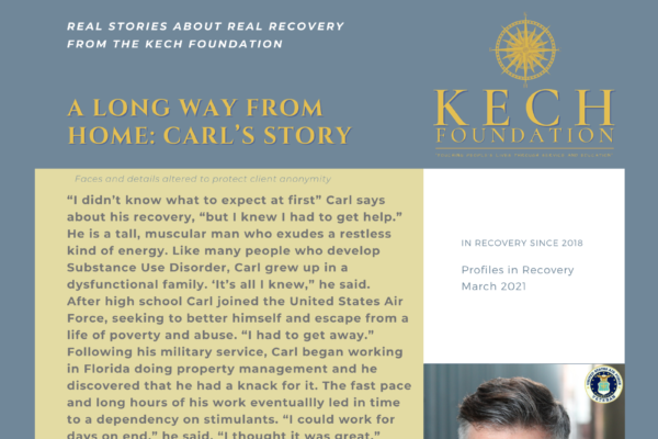 Profiles in Recovery Carl
